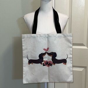 NWOT Dachshund Tote Bag
